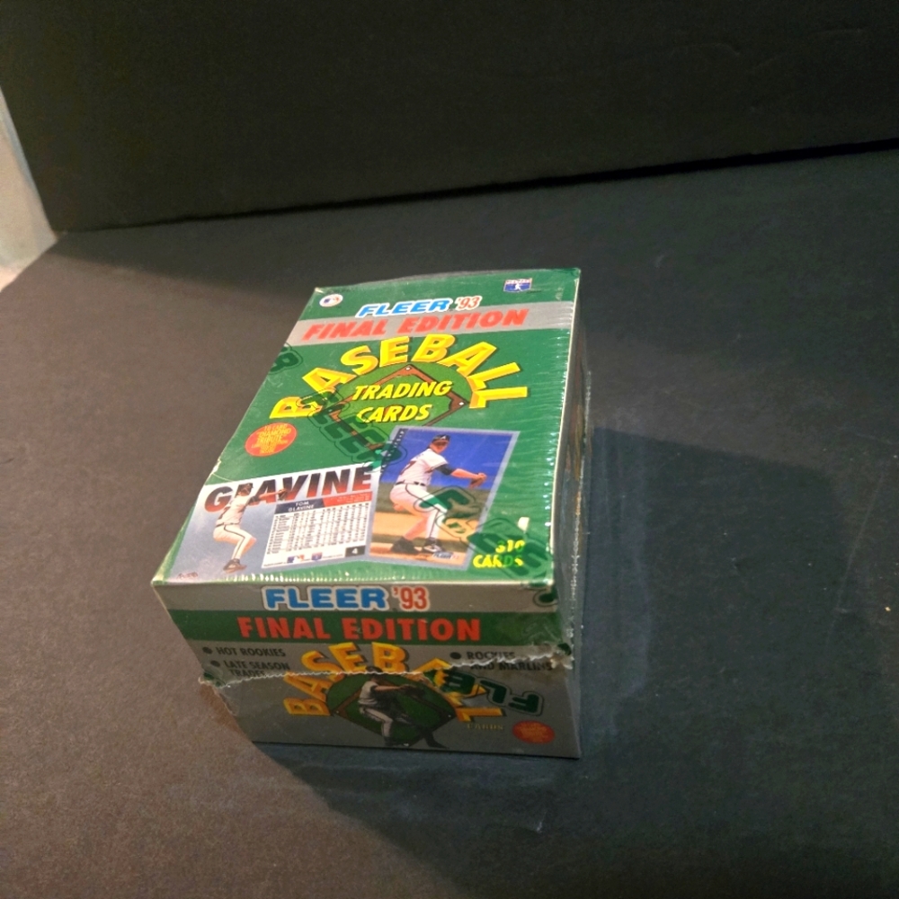 NEW FLEER 93 FINAL EDITION BASEBALL TRADING CARDS SEALED